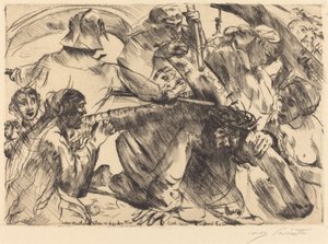 Kristus nesoucí kříž od Lovis Corinth