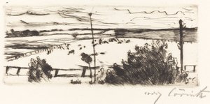 Pobřeží (mořská krajina) od Lovis Corinth