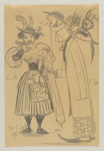 Lovis Corinth a Carl Strathmann od Lovis Corinth