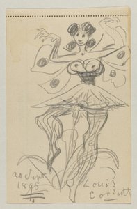 Lovis Corinth a Carl Strathmann od Lovis Corinth