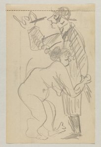 Lovis Corinth a Carl Strathmann od Lovis Corinth