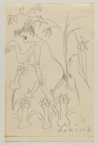 Lovis Corinth a Carl Strathmann od Lovis Corinth