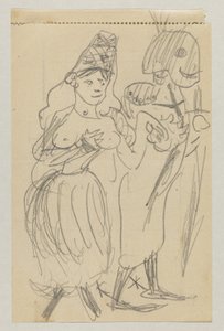 Lovis Corinth a Carl Strathmann od Lovis Corinth