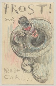 Lovis Corinth Elly Strathmann: pohlednice, poštovní razítko 22. května 1911 od Lovis Corinth