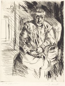 Ma Belle Mere Tchyně, 1919. od Lovis Corinth