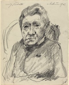 paní. Hedvika Berendová od Lovis Corinth