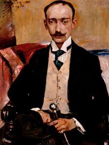Portrét Dr. Karla Schwarze  od Lovis Corinth