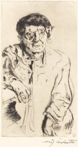 nevlastní matka od Lovis Corinth