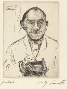 Autoportrét (Autoportrét) od Lovis Corinth