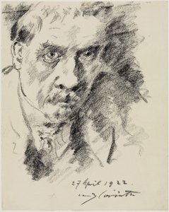 Autoportrét od Lovis Corinth