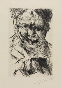 Autoportrét, 1923 od Lovis Corinth
