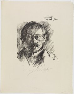 Autoportrét, 19. března 1920 od Lovis Corinth