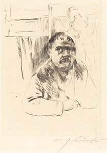 Autoportrét v kožichu, 1913. od Lovis Corinth