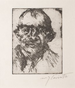 autoportrét od Lovis Corinth