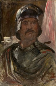Autoportrét v brnění, 1911. od Lovis Corinth