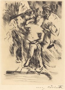 Susanna im Bade (Susanna ve vaně) od Lovis Corinth