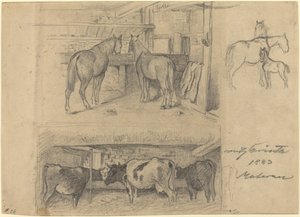 Stodola od Lovis Corinth