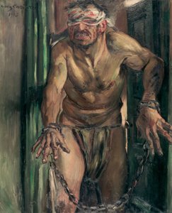 Oslepený Samson od Lovis Corinth