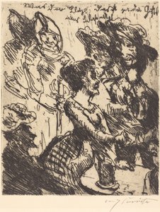 Jaký blesk! To je gustel blasewitze Co to je! Je to Gustel od Blasewitze, 1923. od Lovis Corinth