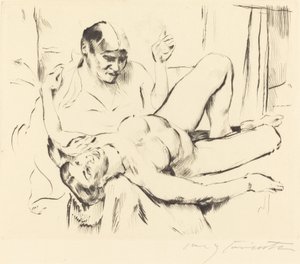 Věštění proroctví, 1914. od Lovis Corinth