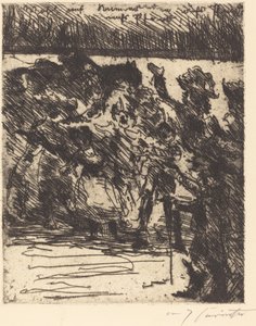 Nastupte, soudruzi, na koně, na koně! Do pole, tažen ke svobodě!..., 1923. od Lovis Corinth