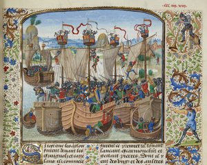 Bitva u La Rochelle, 1372, cca 1470-1475.
