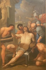 Francouzsky: Le Martyre de saint Laurent (Mučedník svatého Vavřince) od Lubin Baugin