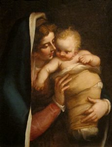Madona s dítětem od Luca Cambiaso