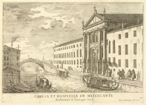 Chiesa et Hospitale de Mendicanti (talíř 35) od Luca Carlevariis
