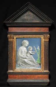 Madonna a dítě, c. 1460-1470. od Luca Della Robbia