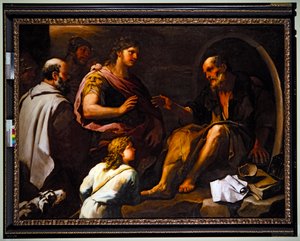 Alexander  Diogenes (obraz) od Luca Giordano