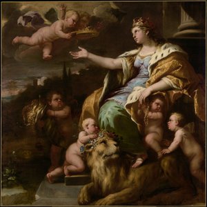 Alegorie velkorysosti od Luca Giordano