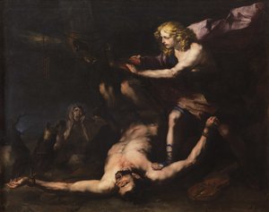 Apollo a Marsyas, c. 1660. od Luca Giordano
