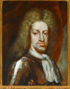 Carlos II., španělský král, syn FelipehoIV... od Luca Giordano