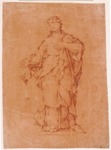 Dánsky: Maria Magdalene, podle Algardiho sochy v S. Silvestro al Quirinale od Luca Giordano