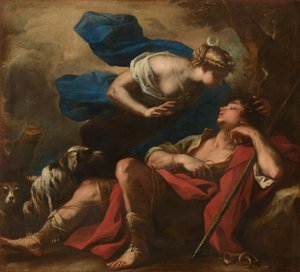 Diana a Endymión od Luca Giordano