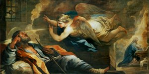 Josefův sen ... (malba na plátně) od Luca Giordano