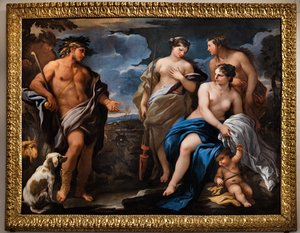 Soud v Paříži, druhá polovina 17. století (olej na plátně) od Luca Giordano