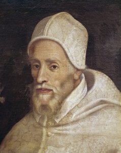 Paavi Paavali III:n (1468-1549) muotokuva, Luca Longhin (1507-1580) maalaus
