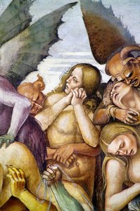 Zatraceni v pekle, z cyklu fresek Poslední soud od Luca Signorelli