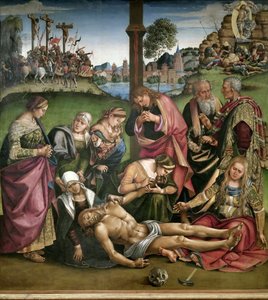 Lamentation over the Dead Christ, 1502.    1195779   cs       czech Successfully Translated  Original: Herkules med hesperidernes gyldne æbler Translat: Herkules med hesperidernes gyldne æbler 1269972 cs czech Successfully Translated Original: Fresh Gather od Luca Signorelli