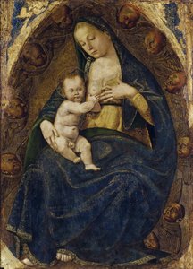 Kojící Madonna, c. 1482-1485. od Luca Signorelli