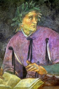 Básník z cyklu Illustrious people od Luca Signorelli