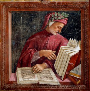 Reprezentace italského básníka Dante Alighieriho od Luca Signorelli