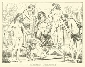 School of Pan (rytina) od Luca Signorelli