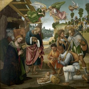 Klanění pastýřů, 1522. od Luca Signorelli