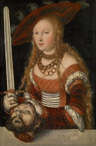 Judith s vedoucím Holofernes od Lucas Cranach the Elder