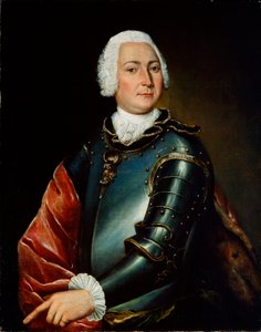 Portrét hraběte Ernsta Christopha von Manteuffel, 18. století