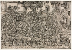 Turnaj od Lucas Cranach