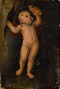 Amor als Honigdieb (Fragment) od Lucas Cranach